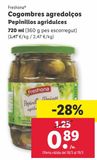 Oferta de Pepinillos Freshona por 0,89€ en Lidl