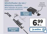 Oferta de Inflador manual Crivit por 6,99€ en Lidl