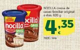 Oferta de Crema de cacao familiar original o duo NOCILLA por 4,35€ en HiperDino