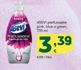 Oferta de Perfumador pink, blue o green ASEVI por 3,39€ en HiperDino