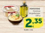 Oferta de Hummus de garganzos PONTUTOKE por 2,35€ en HiperDino
