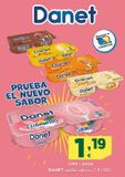 Oferta de Natillas sabores DANET por 1,19€ en HiperDino
