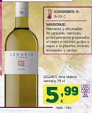 Oferta de Vino blanco verdejo LEGARIS por 5,99€ en HiperDino