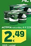 Oferta de Naturales ACTIVIA por 2,49€ en HiperDino