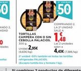 Oferta de Tortilla bio en El Corte Inglés