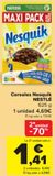 Oferta de Cereales Nesquik NESTLE por 4,69€ en Carrefour