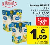Oferta de Pouches NESTLÉ  por 3,65€ en Carrefour