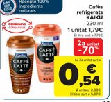 Oferta de Cafés refrigerados KAIKU por 1,79€ en Carrefour