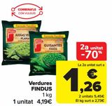 Oferta de Verduras FINDUS  por 4,19€ en Carrefour