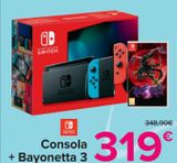 Oferta de Consola + Bayonetta 3  por 319€ en Carrefour