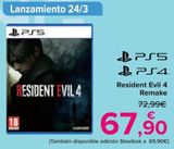 Oferta de Resident Evil 4 Remake  por 67,9€ en Carrefour