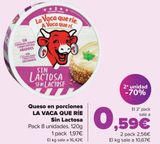 Oferta de Queso en porciones LA VACA QUE RÍE por 1,97€ en Carrefour