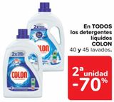 Oferta de En TODOS los detergentes líquidos COLON  en Carrefour