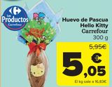 Oferta de Huevo de Pascua Hello Kitty Carrefour por 5,05€ en Carrefour