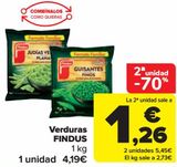 Oferta de Verduras FINDUS  por 4,19€ en Carrefour