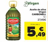 Oferta de Aceite de oliva Virgen CARBONELL por 27,45€ en Carrefour