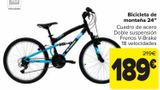 Oferta de Bicicleta de montaña 24''  por 189€ en Carrefour