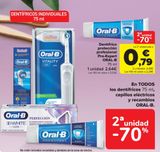 Oferta de En TODOS los dentífricos, cepillos eléctricos y recambios ORAL-B  en Carrefour