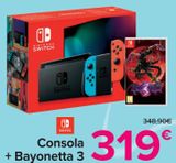 Oferta de Consola + Bayonetta 3  por 319€ en Carrefour