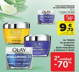 Oferta de En TODOS los productos Colágeno, Acido hialurónico y Vitamina C OLAY  en Carrefour
