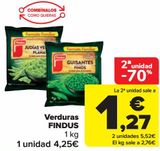 Oferta de Verduras FINDUS  por 4,25€ en Carrefour