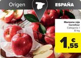 Oferta de Manzana roja Carrefour por 1,55€ en Carrefour