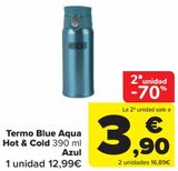 Oferta de Termo Blue Aqua Hot & Cold Azul  por 12,99€ en Carrefour