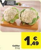 Oferta de Coliflor  por 1,49€ en Carrefour