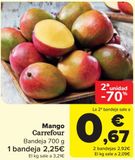 Oferta de Mango Carrefour por 2,25€ en Carrefour