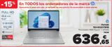 Oferta de HP Portátil 15S-EQ2079NS por 636,65€ en Carrefour