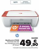 Oferta de HP Multifunción 2723E  por 49,9€ en Carrefour