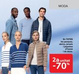 Oferta de En TODAS las parkas, abrigos, jerseys y chaquetas de hombre y mujer en Carrefour
