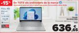 Oferta de HP Portátil 15S-EQ2079NS por 636,65€ en Carrefour