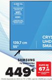 Oferta de SAMSUNG TV 55AU7175U por 449€ en Carrefour