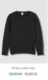 Oferta de Jersey cuello caja 39,99€ 10,00 €  por 39,99€ en Gocco