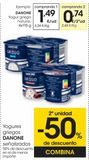 Oferta de DANONE Yogur griego natural 4x115 g por 1,49€ en Eroski