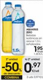 Oferta de AQUARIUS Bebida isotónica naranja sin azúcar 1,5 L por 1,95€ en Eroski