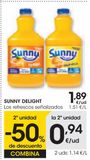 Oferta de SUNNY Refresco de mandarina California 1,25 L por 1,89€ en Eroski