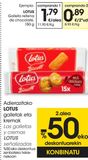 Oferta de LOTUS Galleta caramelizada 250 g por 1,79€ en Eroski