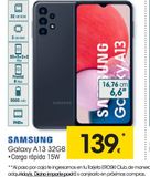 Oferta de SAMSUNG GALAXY A13 32GB   por 139€ en Eroski