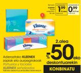 Oferta de KLEENEX Pañuelos de papel mini collection 15 Uds por 1,99€ en Eroski