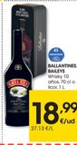 Oferta de BALLANTINES Whisky 10 años+Lata 0,7l por 18,99€ en Eroski