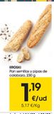 Oferta de EROSKI Pan semillas y pipas de calabaza 230 g por 1,19€ en Eroski