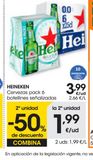 Oferta de HEINEKEN Cerveza 0,0% pack 6x25 cl por 3,99€ en Eroski
