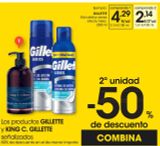Oferta de GILLETTE Gel afeitar series efecto hielo 200 ml por 4,29€ en Eroski