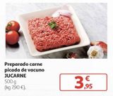 Oferta de Preparado carne picada de vacuno Jucarne por 3,95€ en Alcampo