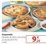 Oferta de Empanada por 9,25€ en Alcampo