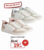 Oferta de Zapato casual mujer por 19,99€ en Alcampo