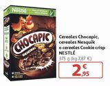 Oferta de Cereales Chocapic, cereales Nestquik o cereales Cookie crisp Nestlé por 2,95€ en Alcampo