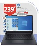Oferta de Portátil HP por 239€ en Alcampo